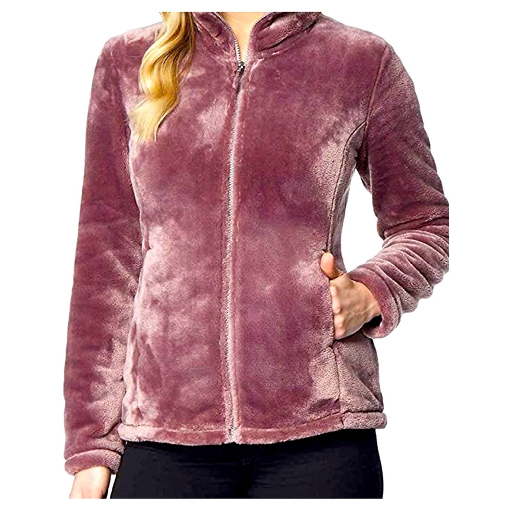 32 DEGREES | Ladies Plush Jacket - Pink In Medium